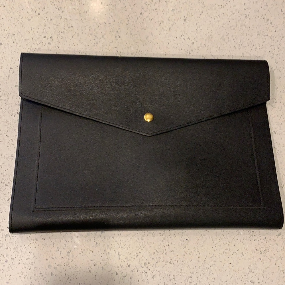 Glass Ladder & Co Portfolio Clutch Black
